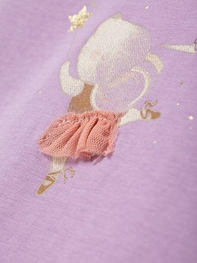 Name it body med tylldetalj - Ryra - Ballerina Mouse - Lavender Mist - Body - MamaMilla