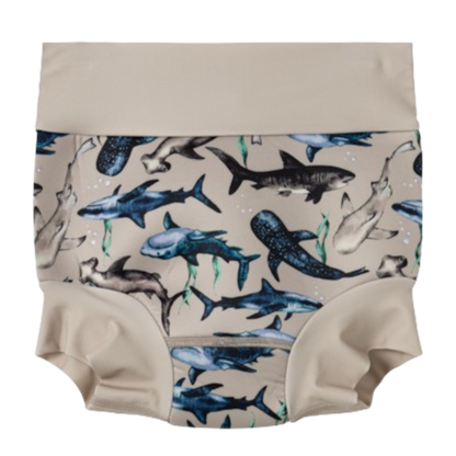 Name It Zwemkleding - Zilo - Sharks - Pure Cashmere - Zwemkleding - MamaMilla