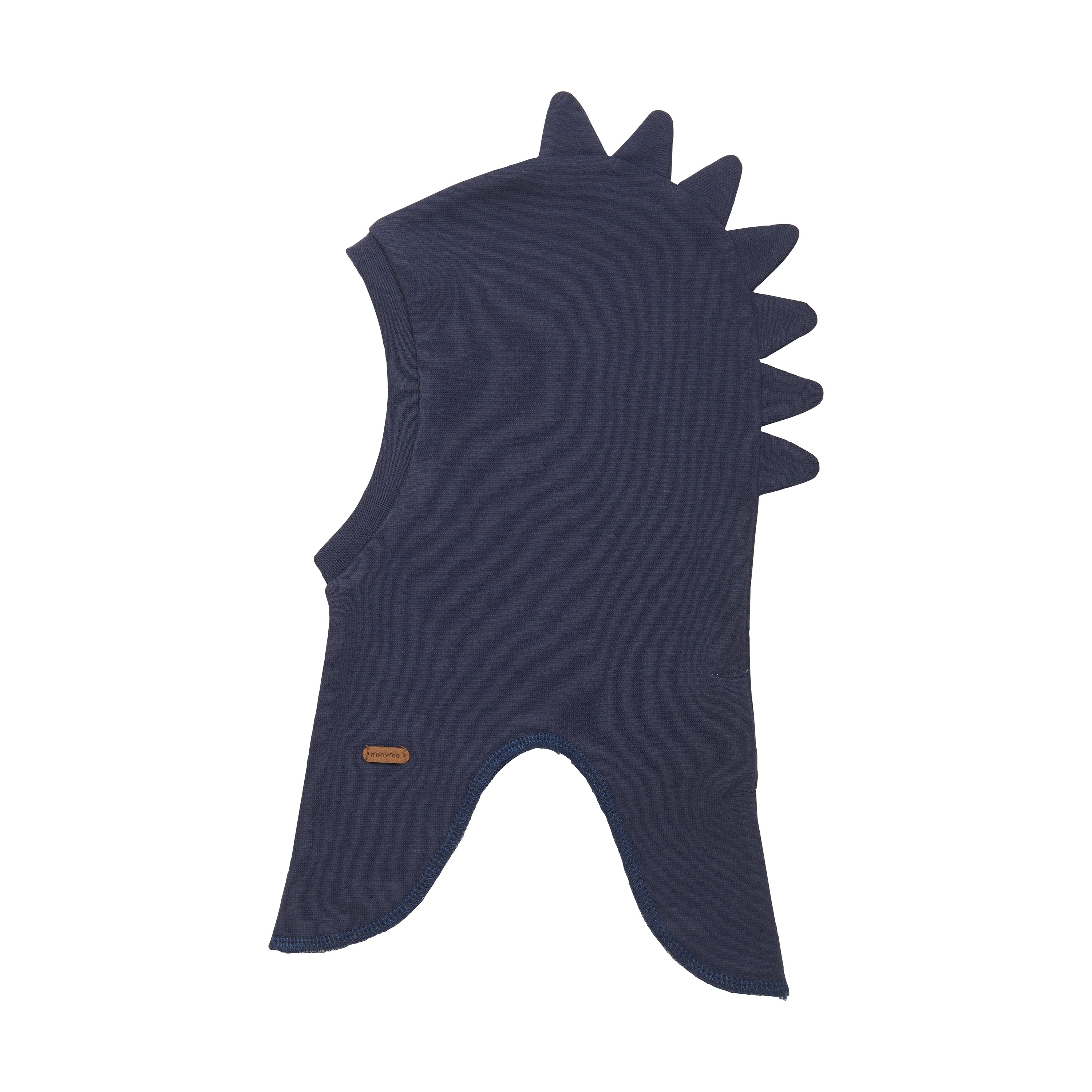 Minymo Dino hoed - Blauwe nachten - wollen hoed - MamaMilla