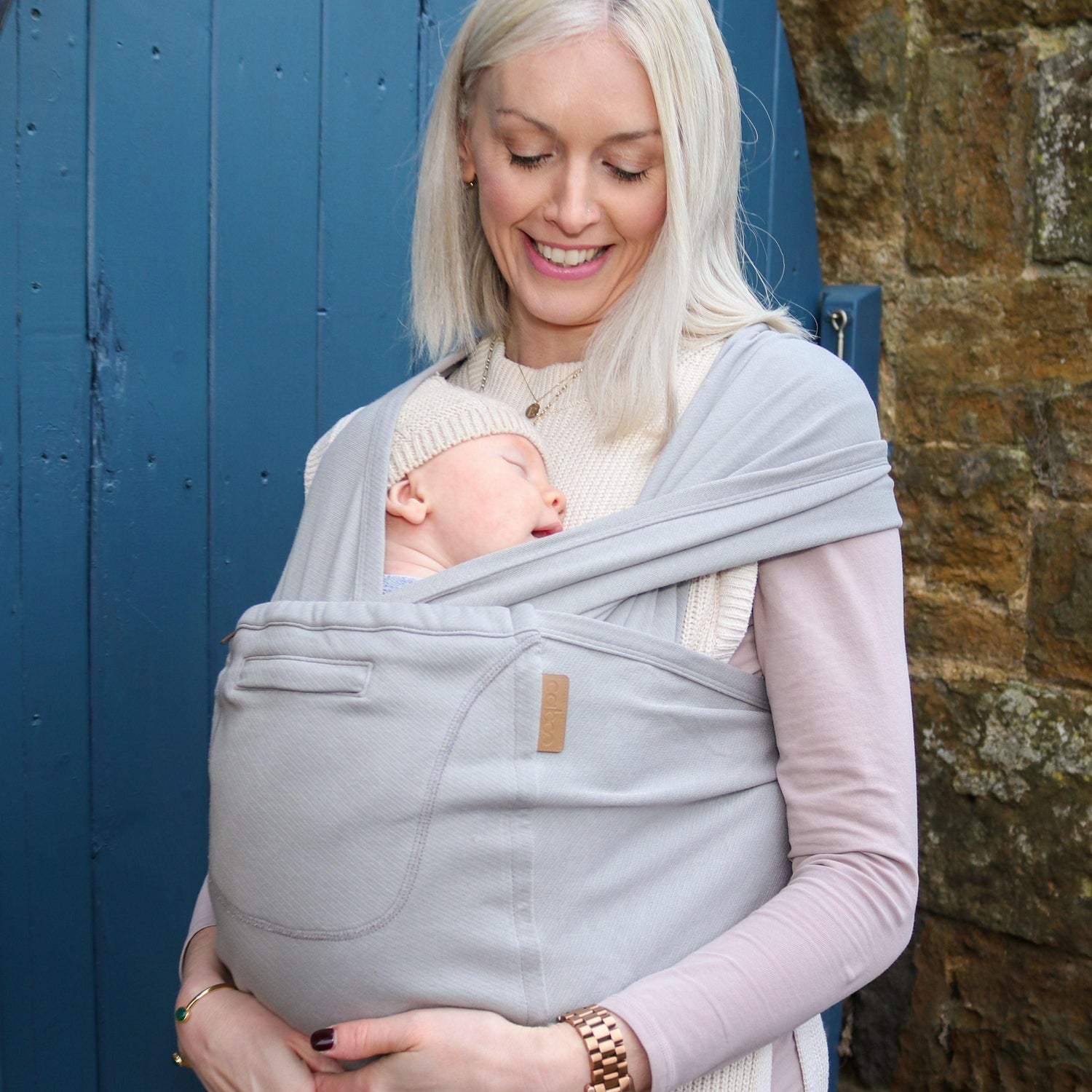 Stäng stretch wrap Caboo +organisk - Tumlare - wrap - MamaMilla