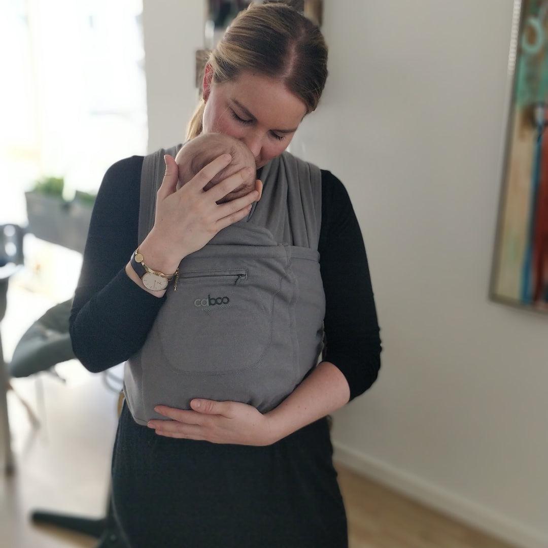 Stäng stretch wrap Caboo +organisk - Tumlare - wrap - MamaMilla