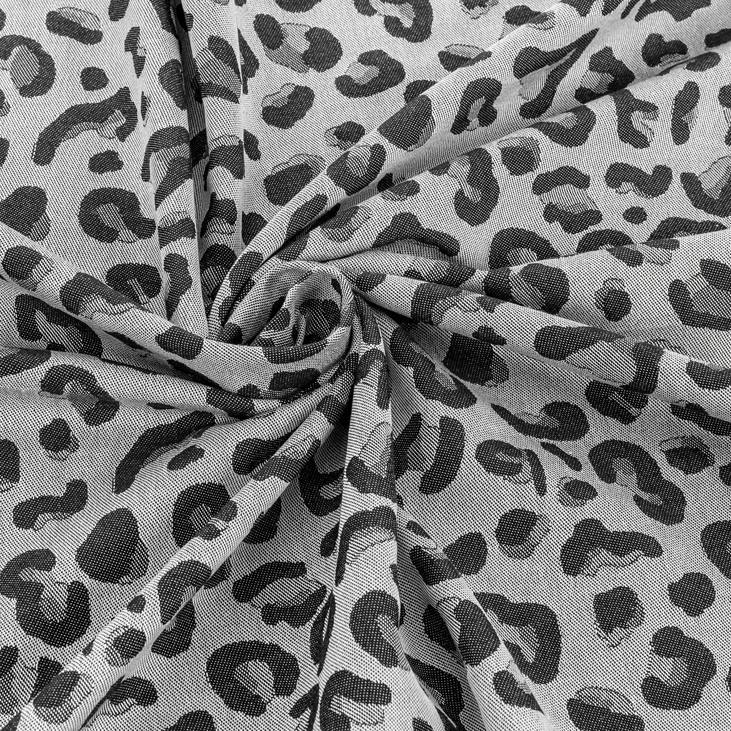 Fidella Fast swaddle (6) - Leopard Silver - swaddle - MamaMilla