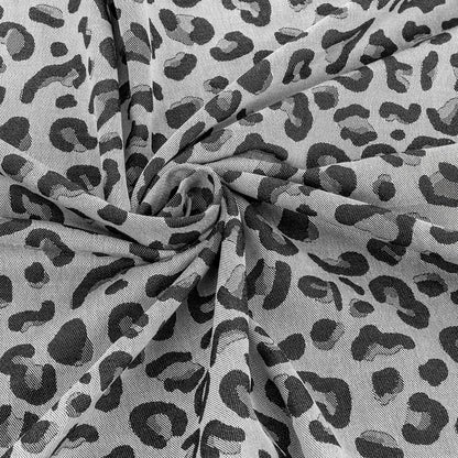 Fidella Fast swaddle (6) - Leopard Silver - swaddle - MamaMilla