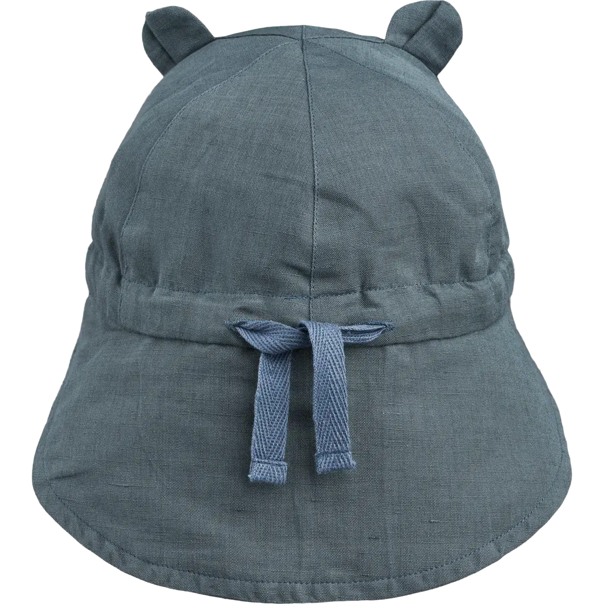 Liewood solhatt med skärm och öra - Gorm - Whale blue - Solhatt - MamaMilla