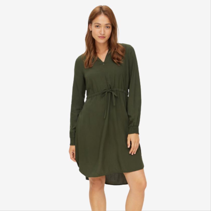 Mamalicious voedingsjurk in viscose - Zion - Voedingskleding - MamaMilla