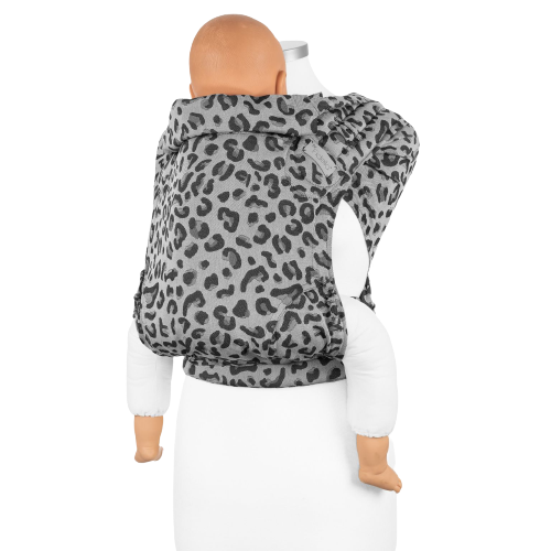 Fidella FlyClick Bæresele - Leopard Silver - Toddler - bæresele - MamaMilla