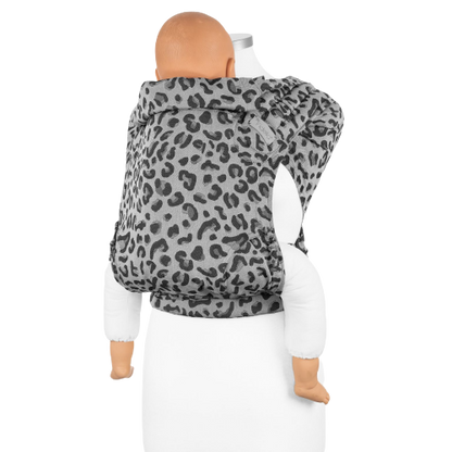 Fidella FlyClick Bæresele - Leopard Silver - Toddler - bæresele - MamaMilla